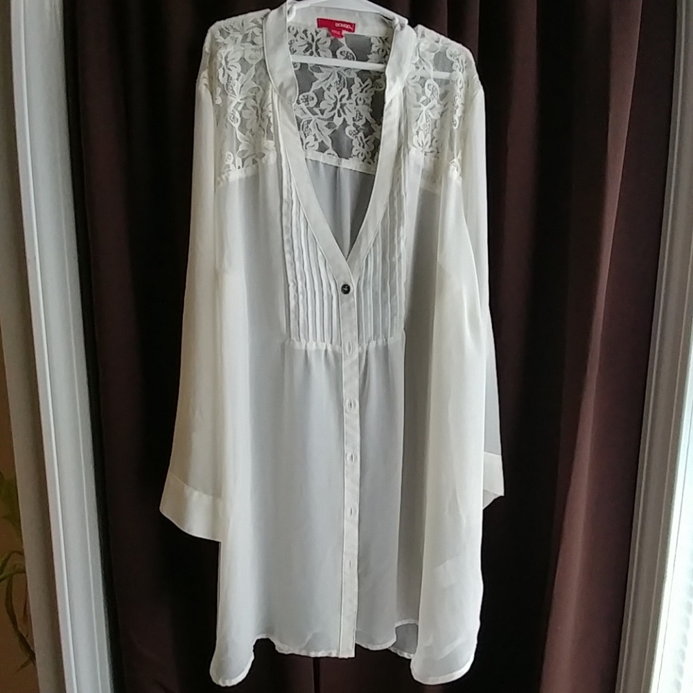 Cream Blouse